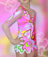 Lade das Bild in den Galerie-Viewer, Rosa Kürkleid Eiskunstlaufkleid Rollkunstlaufen Tanzkleid Tanzmariechen