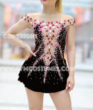 Lade das Bild in den Galerie-Viewer, - Weiß Kürkleid Eiskunstlaufklei Rollkunstlaufen Tanzkleid Tanzmariechen