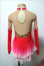 Lade das Bild in den Galerie-Viewer, Kürkleid  Eiskunstlaufkleid Tanzkleid Tanzmariechen  Kleid