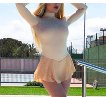 Charger l'image dans la galerie, Justaucorps compétition de gymnastique rythmique justaucorps acrobaties costume Acrobatic Rock'n'Roll, Twirling