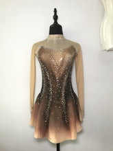 Lade das Bild in den Galerie-Viewer, Dragon Dress China Style Kürkleid Eiskunstlaufklei Rollkunstlaufen Tanzkleid Tanzmariechen