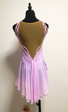 Lade das Bild in den Galerie-Viewer, Rosa Kürkleid Eiskunstlaufkleid Rollkunstlaufen Tanzkleid Tanzmariechen