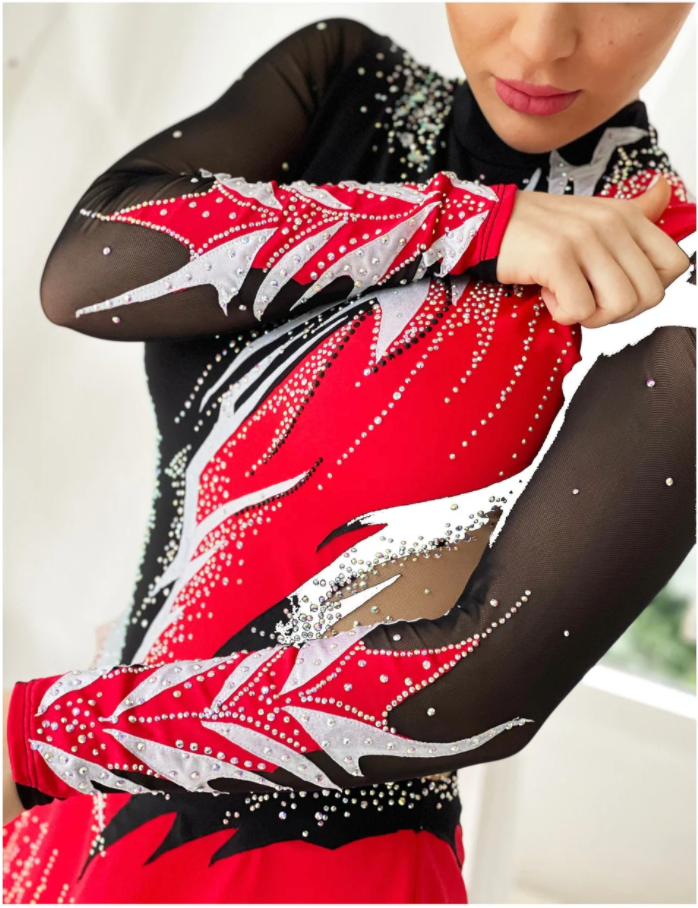 Modelos de trajes de best sale gimnasia ritmica