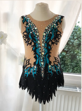 Cargar imagen en el visor de la galería, Traje para gimnasia rítmica traje de acrobacias