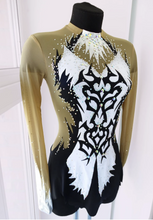 Lade das Bild in den Galerie-Viewer, -Lachs Akrobatik Anzug Sportakrobatik rhythmische Gymnastik RSG-Anzug

