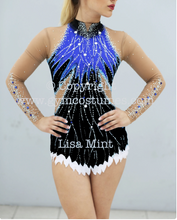 Cargar imagen en el visor de la galería, Traje para gimnasia rítmica traje de acrobacias