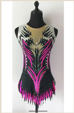 Cargar imagen en el visor de la galería, Traje para gimnasia rítmica traje de acrobacias