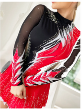 Cargar imagen en el visor de la galería, Traje para gimnasia rítmica traje de acrobacias