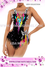 Lade das Bild in den Galerie-Viewer, B- RSG Anzug für rhythmische Sportgymnastik Sportakrobatik