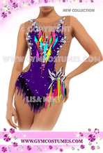 Lade das Bild in den Galerie-Viewer, B- RSG Anzug für rhythmische Sportgymnastik Sportakrobatik