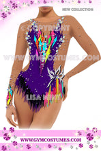 Lade das Bild in den Galerie-Viewer, B- RSG Anzug für rhythmische Sportgymnastik Sportakrobatik