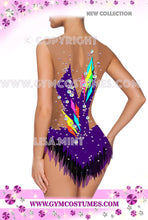 Lade das Bild in den Galerie-Viewer, B- RSG Anzug für rhythmische Sportgymnastik Sportakrobatik