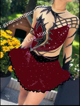 Lade das Bild in den Galerie-Viewer, -Lila Karnevalkleid Faschingkleid Rock'n Roll Showtanzkleid Tanzkleid Tanzmariechen