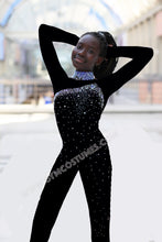Lade das Bild in den Galerie-Viewer, Rot Ganzkörperanzug Catsuit Küranzug Voltigieranzug Luftakrobatik Anzug Showtanzkleid Circusanzug