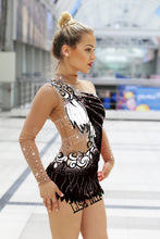 Lade das Bild in den Galerie-Viewer, -Bordeaux Anzug für rhythmische Gymnastik RSG-Anzug  Sportakrobatik