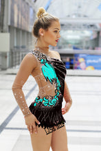 Lade das Bild in den Galerie-Viewer, -Bordeaux Anzug für rhythmische Gymnastik RSG-Anzug  Sportakrobatik