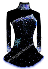 Lade das Bild in den Galerie-Viewer, Eiskunstlaufkleid Kürkleid Tanzkleid Tanzmariechen  Kleid