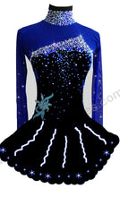 Lade das Bild in den Galerie-Viewer, Eiskunstlaufkleid Kürkleid Tanzkleid Tanzmariechen  Kleid