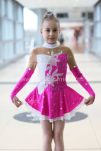 Lade das Bild in den Galerie-Viewer, - Schwarz Kürkleid Eiskunstlaufkleid Karnevalkleid Showtanzkleid Tanzmariechen