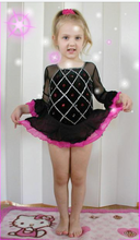 Lade das Bild in den Galerie-Viewer, -Bunt Kürkleid Eiskunstlaufkleid Karnevalkleid Showtanzkleid Tanzmariechen