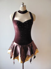 Lade das Bild in den Galerie-Viewer, - Schwarz Rollkunstlaufen Tanzkleid Kürkleid Eiskunstlaufkleid Tanzmariechen