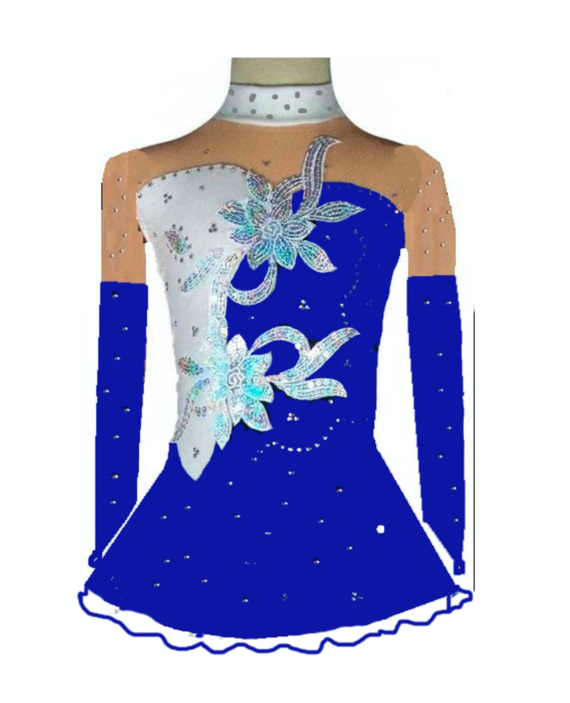 Figure skating dress ice skating dress ice dance Gymcostumes