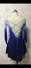 Lade das Bild in den Galerie-Viewer, Kürkleid Eiskunstlaufklei Rollkunstlaufen Tanzkleid Tanzmariechen