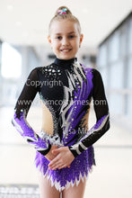 Lade das Bild in den Galerie-Viewer, -Neongrün Anzug für rhythmische Gymnastik RSG-Anzug  Sportakrobatik