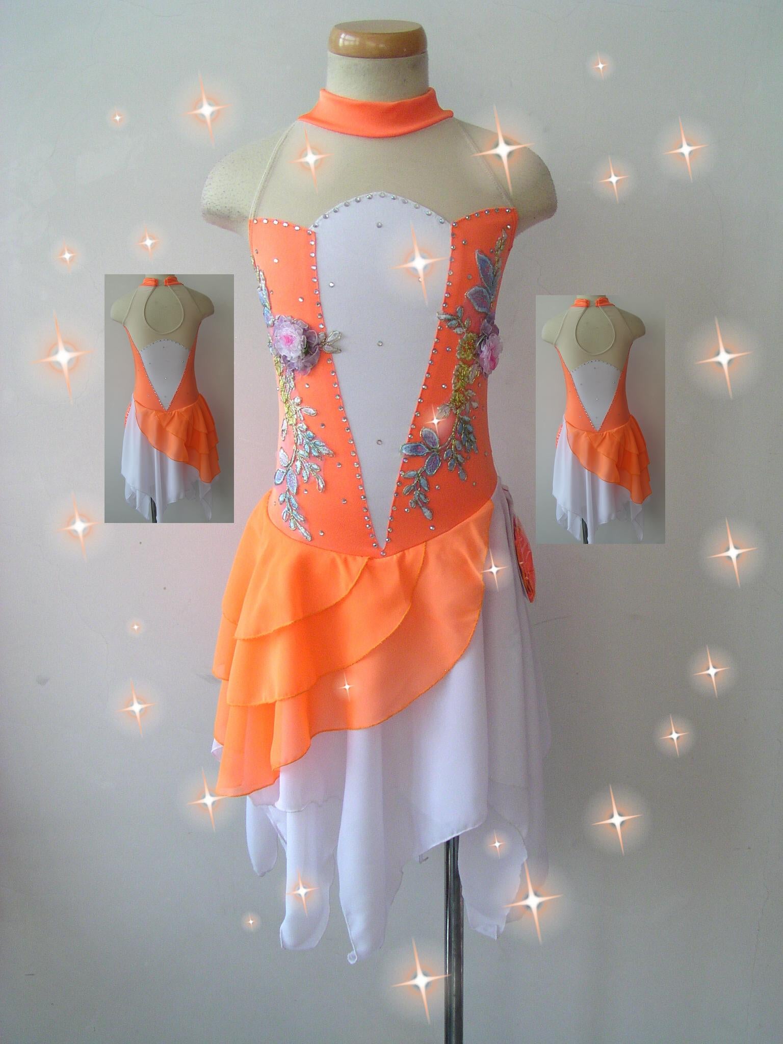 Figure skating dress ice skating dress ice dance – Gymcostumes