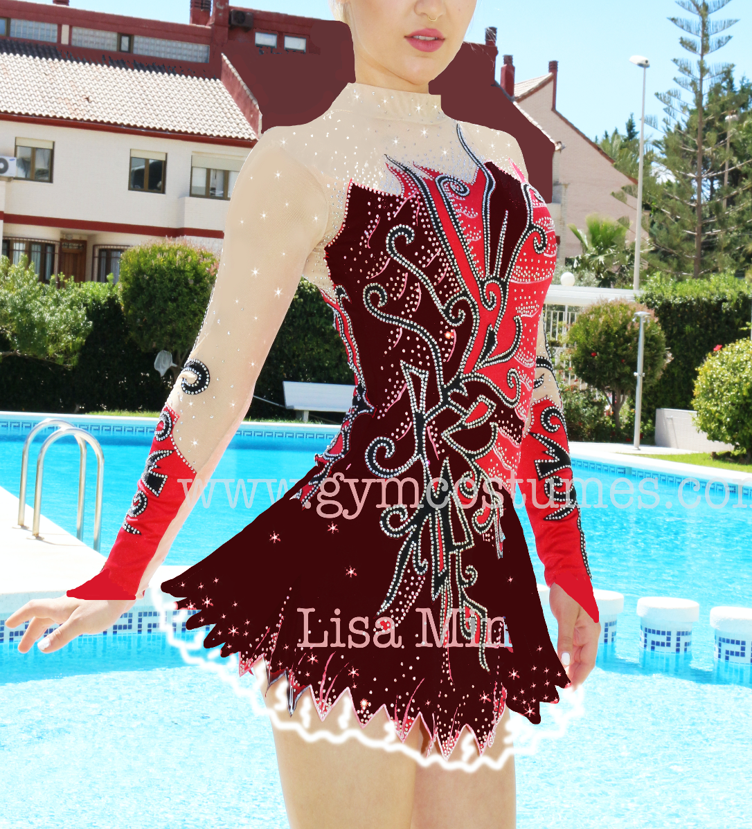 Figure skating dress ice skating dress ice dance – Gymcostumes