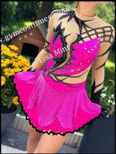 Lade das Bild in den Galerie-Viewer, -Pink Karnevalkleid Faschingkleid Rock&#39;n Roll Showtanzkleid Tanzkleid Tanzmariechen
