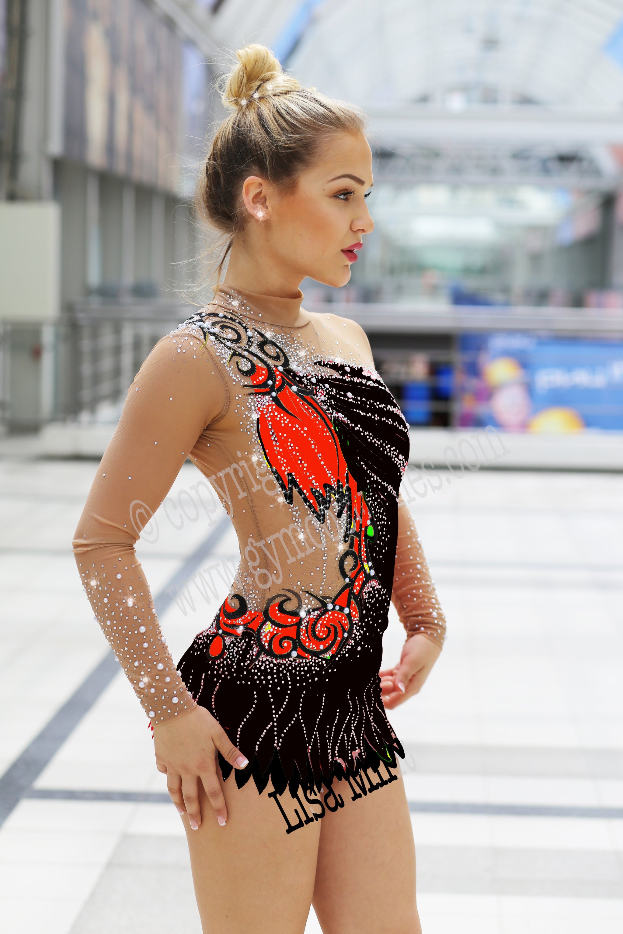 リサ様 新体操 レオタード 150